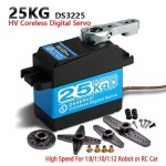 DS Servo DS3225 35kg/25kg High Torque Coreless Digital Servo Stainless SG Waterproof Robotic RC Car Buggy Boat Robot Arm Drone
